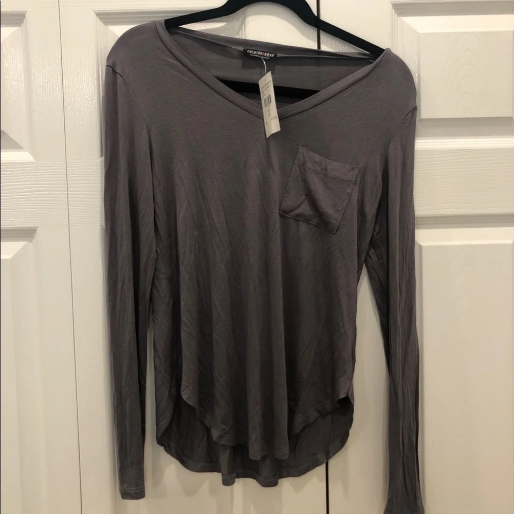 NWT!! Fashion Nova Long Sleeve TShirt